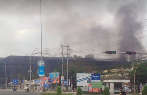 Lại xảy ra cháy ở công ty may Kwong Lung – Meko